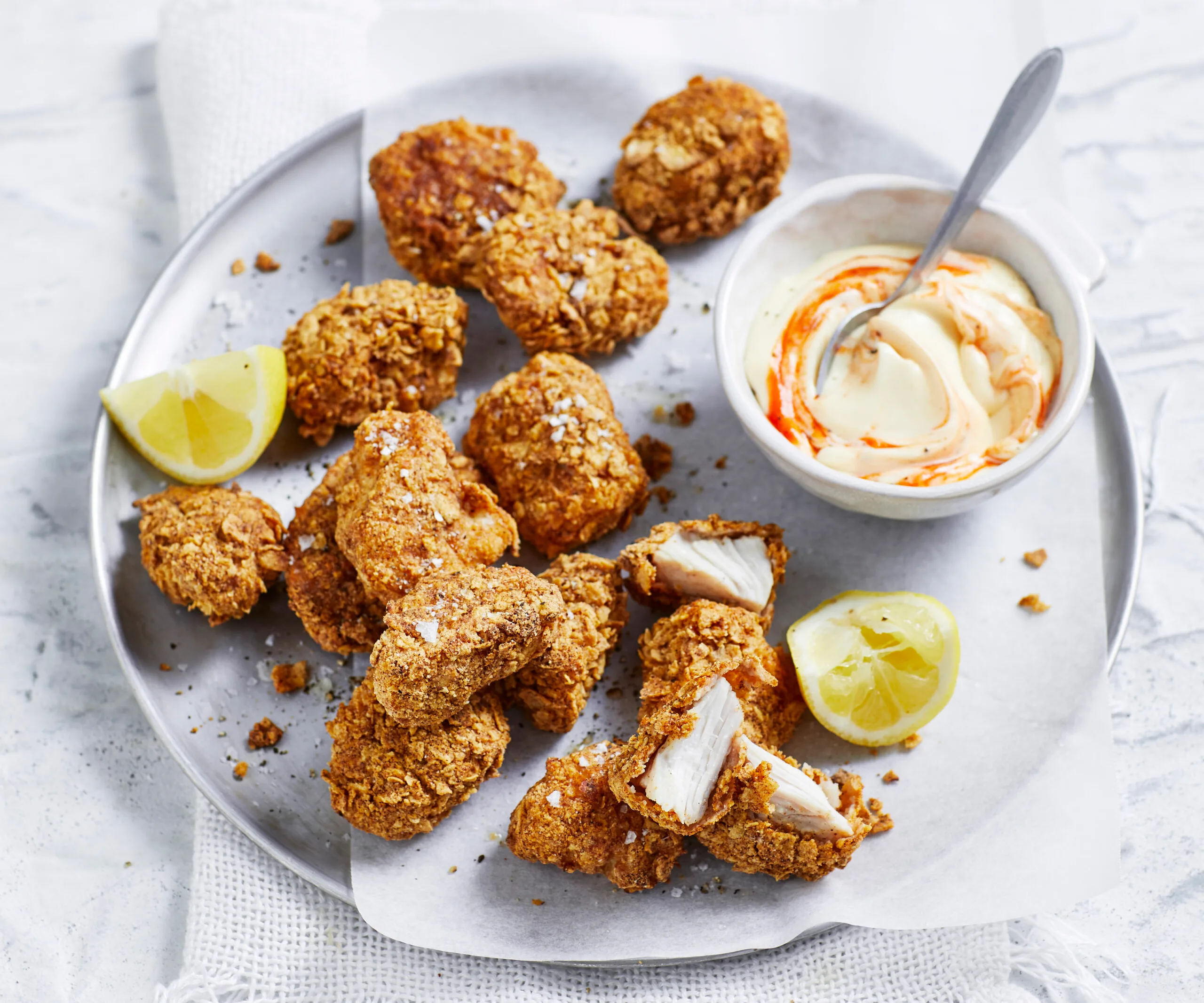 Air fryer chicken nuggets-image