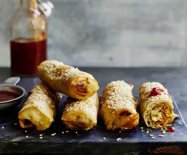 Make Chicko rolls in your sausage roll maker