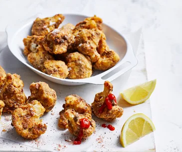 Hot and spicy air fryer cauliflower