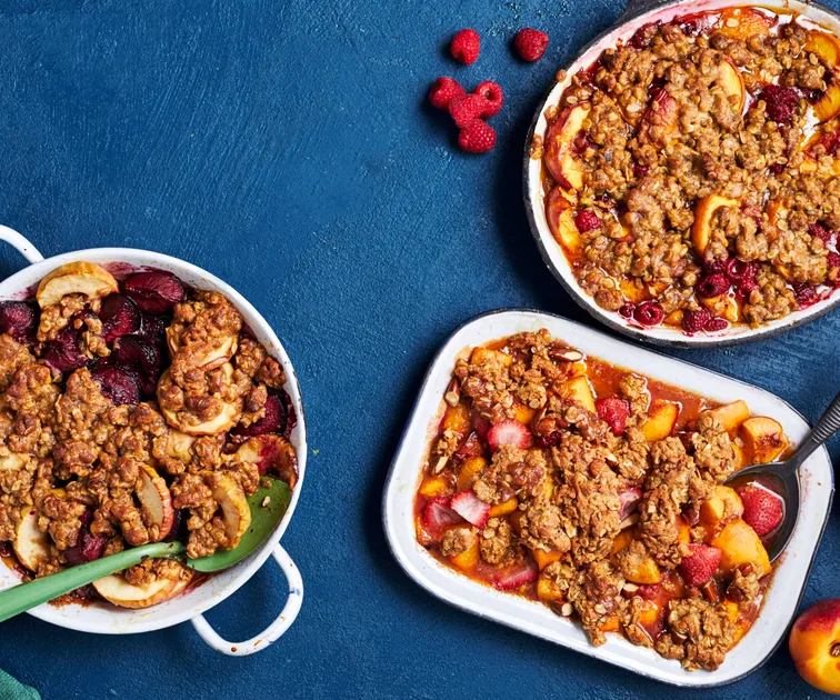 Fruit crumble with rosewater | Women's Weekly Food