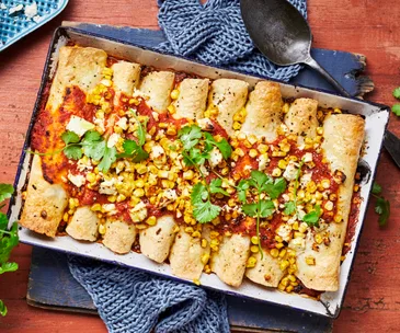 Enchilada bake