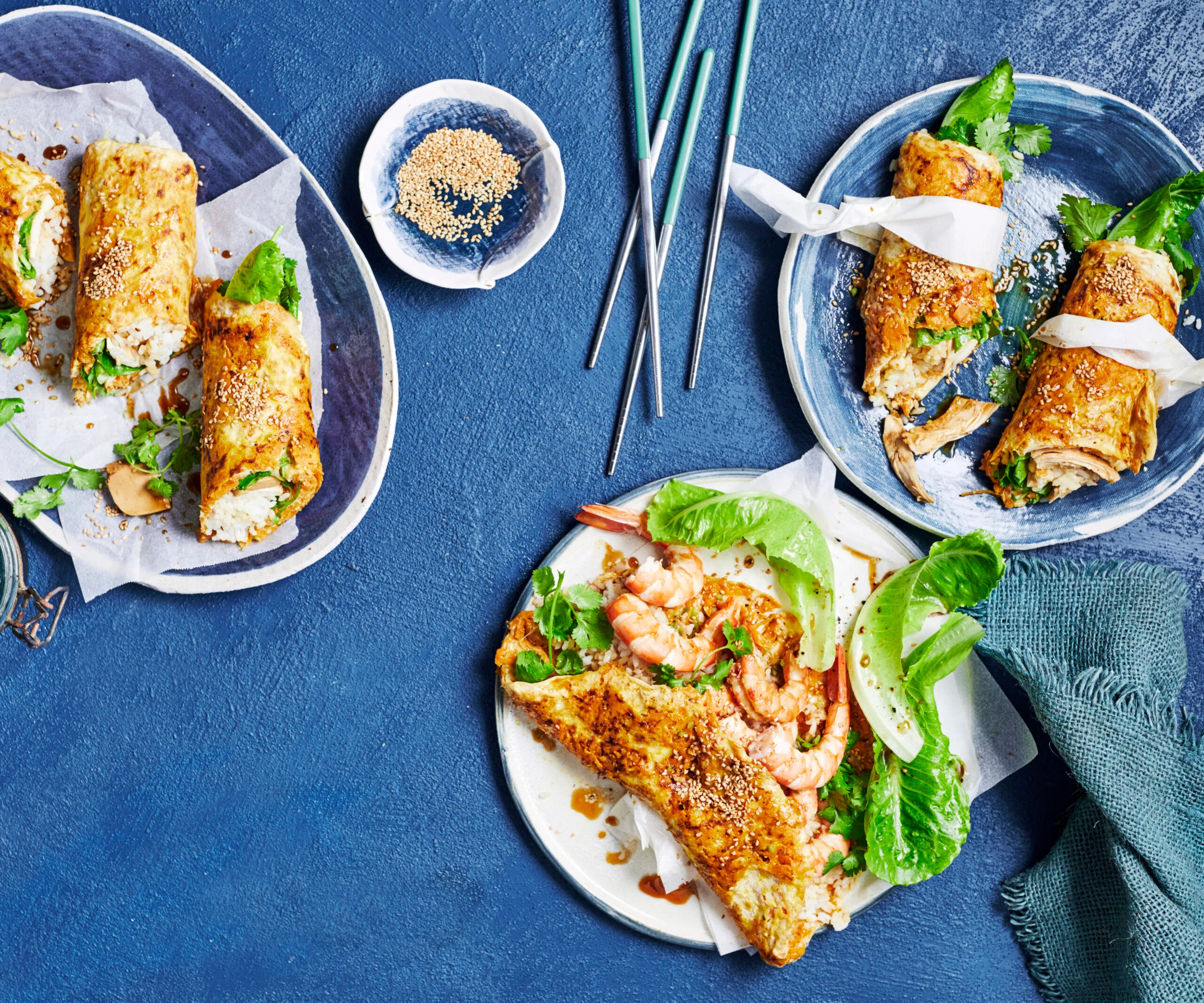 Japanese omelette wraps-image