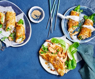 Japanese omelette wraps