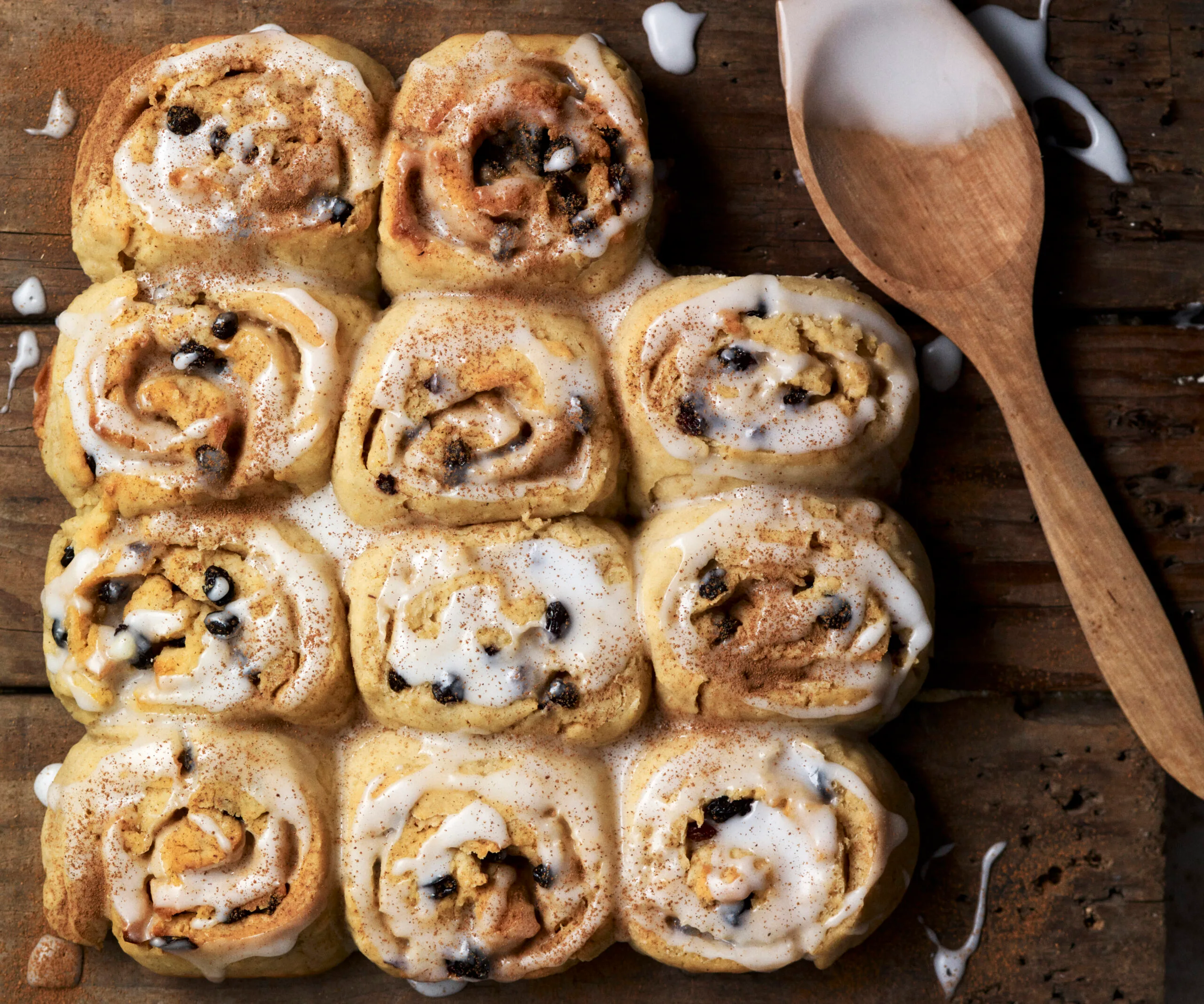 Gluten-free Chelsea buns