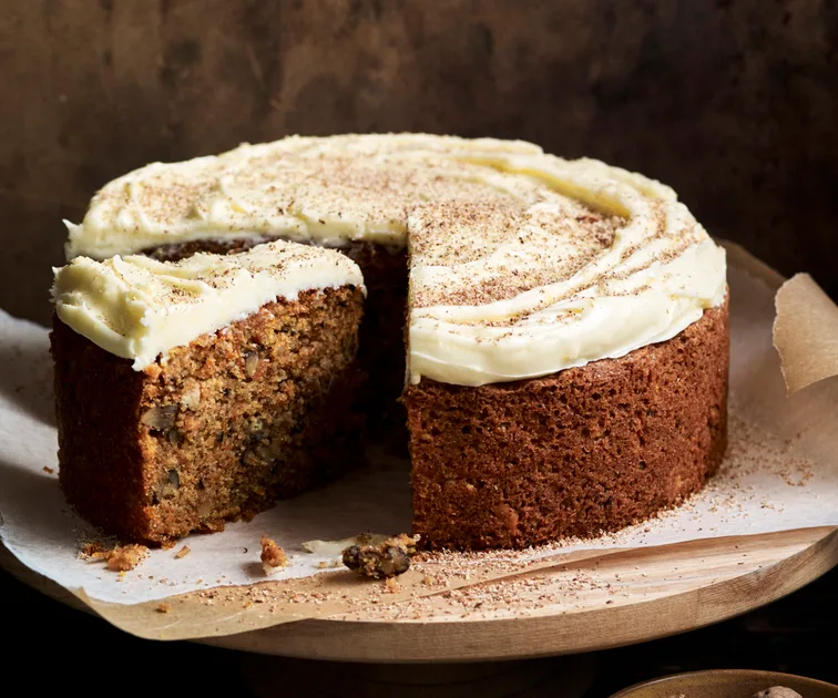 How to make a gluten-free carrot cake recipe with frosting