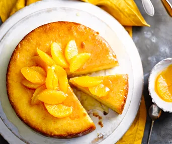 Gluten-free whole orange cake