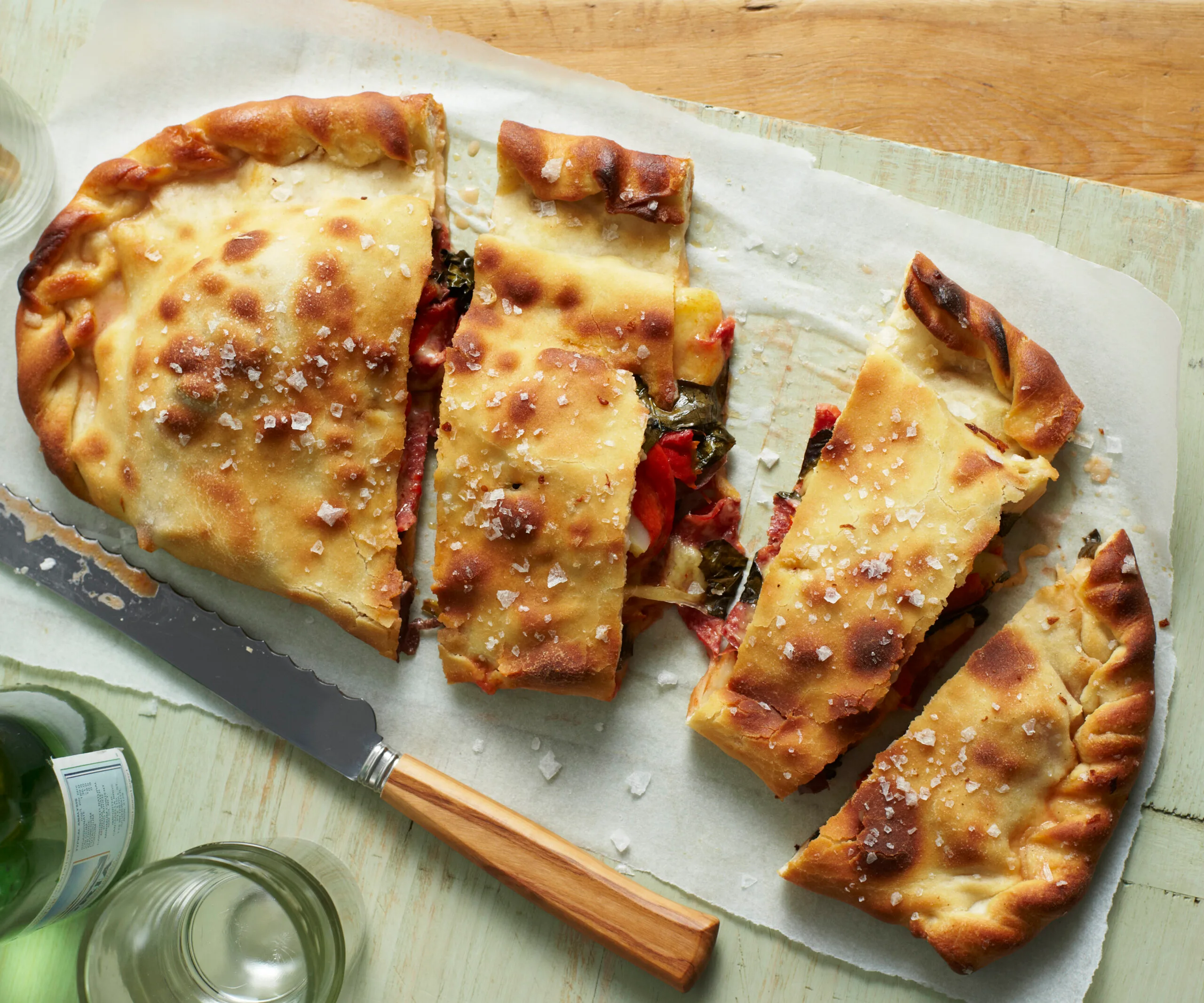 CALZONE WITH PEPPERONI