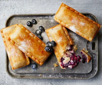How to make blueberry hand pies in your sausage roll maker
