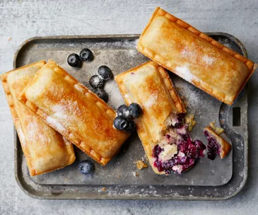 How to make blueberry hand pies in your sausage roll maker