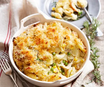 Chicken and Corn Pasta Bake