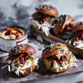 pulled pork sliders