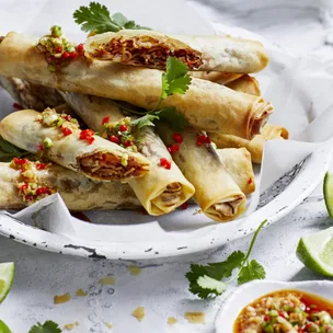 vegetarian spring rolls