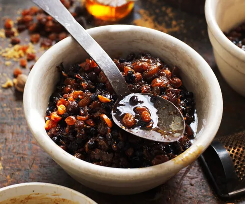 Fruit mince for Christmas cake, pudding & mince pies