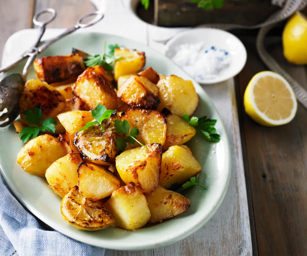 lemon roasted potatoes