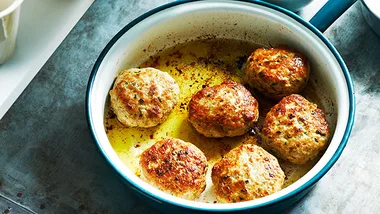 Julie Goodwin’s lemon chicken rissoles