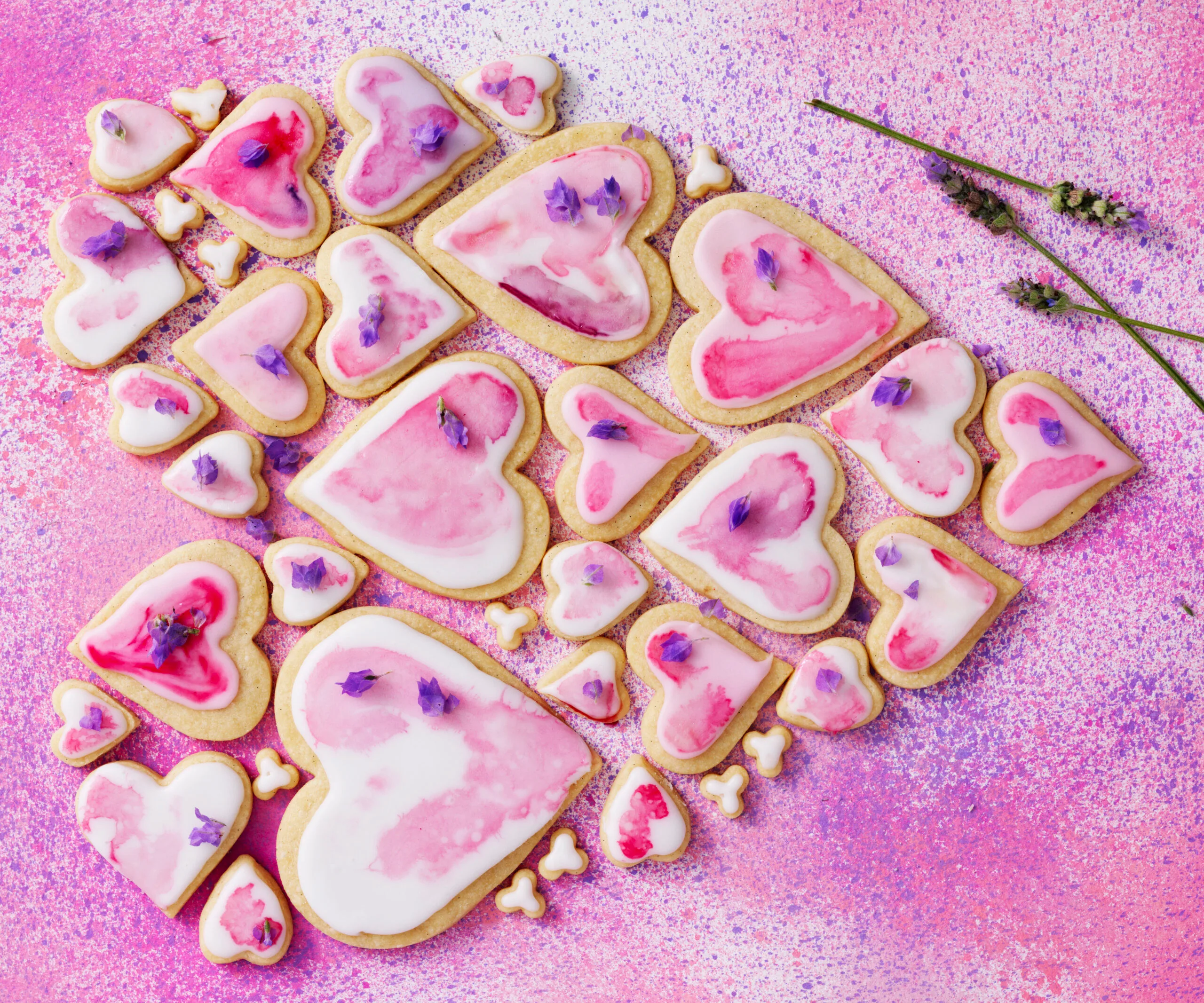 Valentines cookies