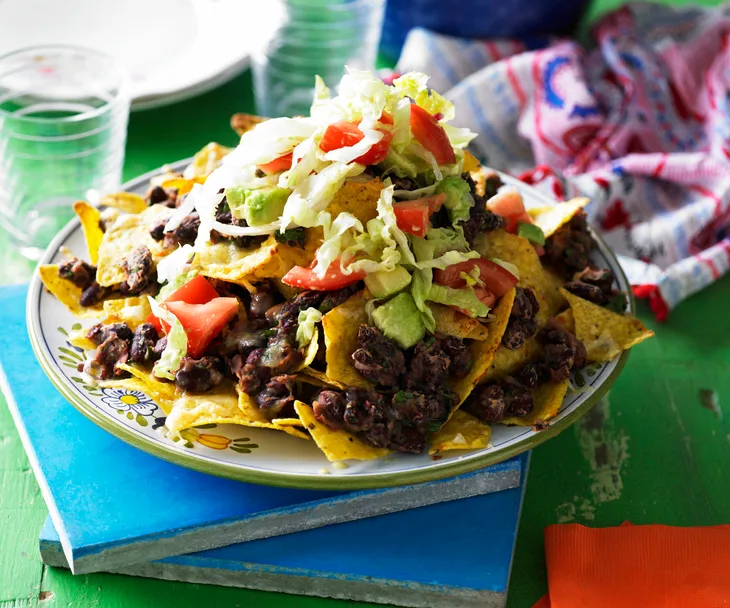 bean nachos