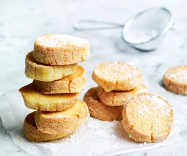 Air fryer basic vanilla butter cookies
