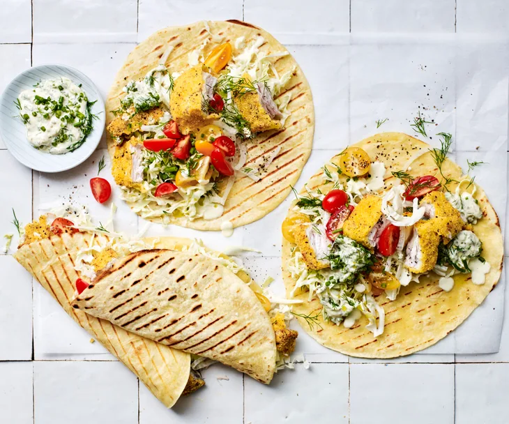 Air fryer fish tacos