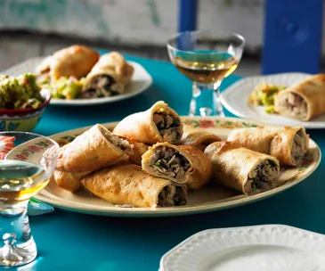 shredded pork CHIMICHANGA