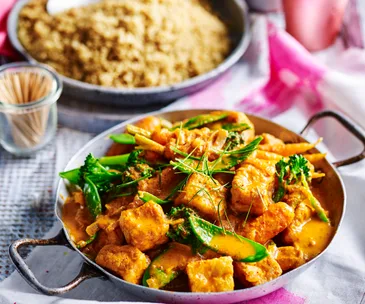 tofu &vegetable curry
