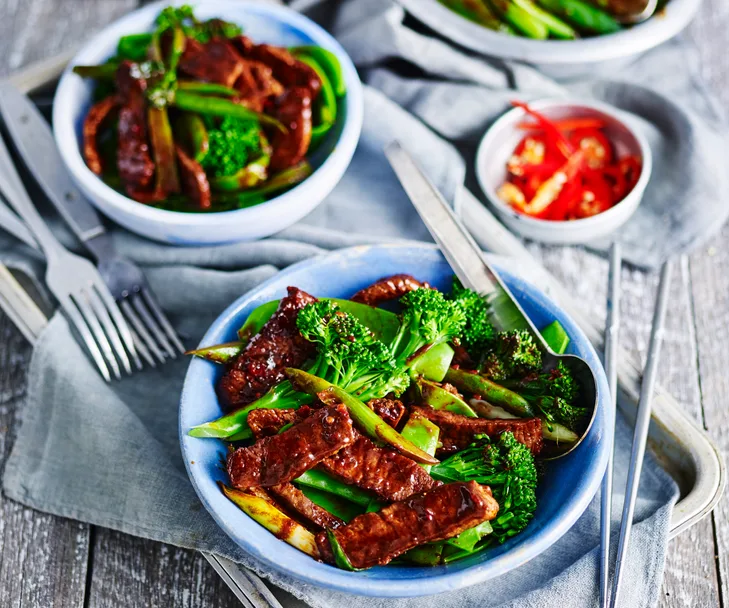 LAMB & BLACK BEAN STIR-FRY