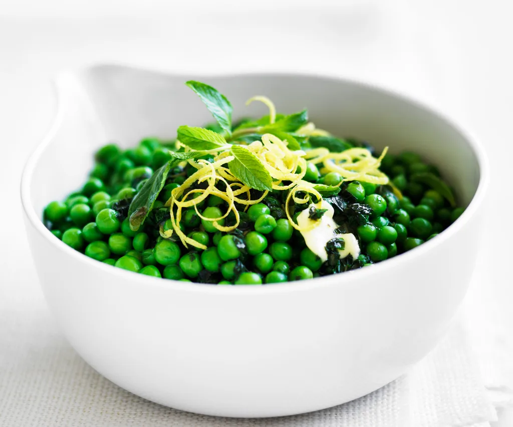 peas & mint butter