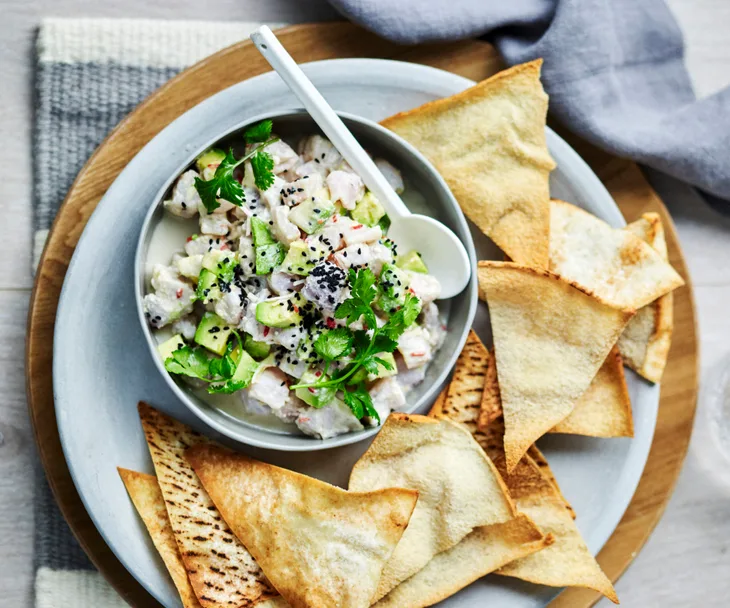 Barramundi ceviche