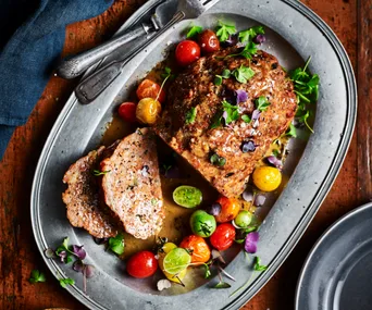 Veal and tomato meatloaf