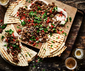 Spiced pomegranate lamb