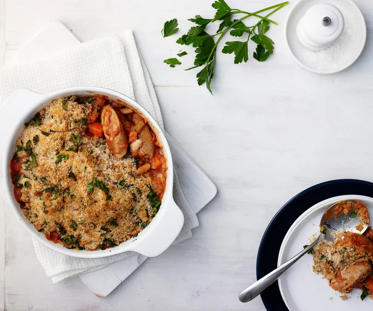 CHICKEN, SAUSAGE AND Bean Cassoulet
