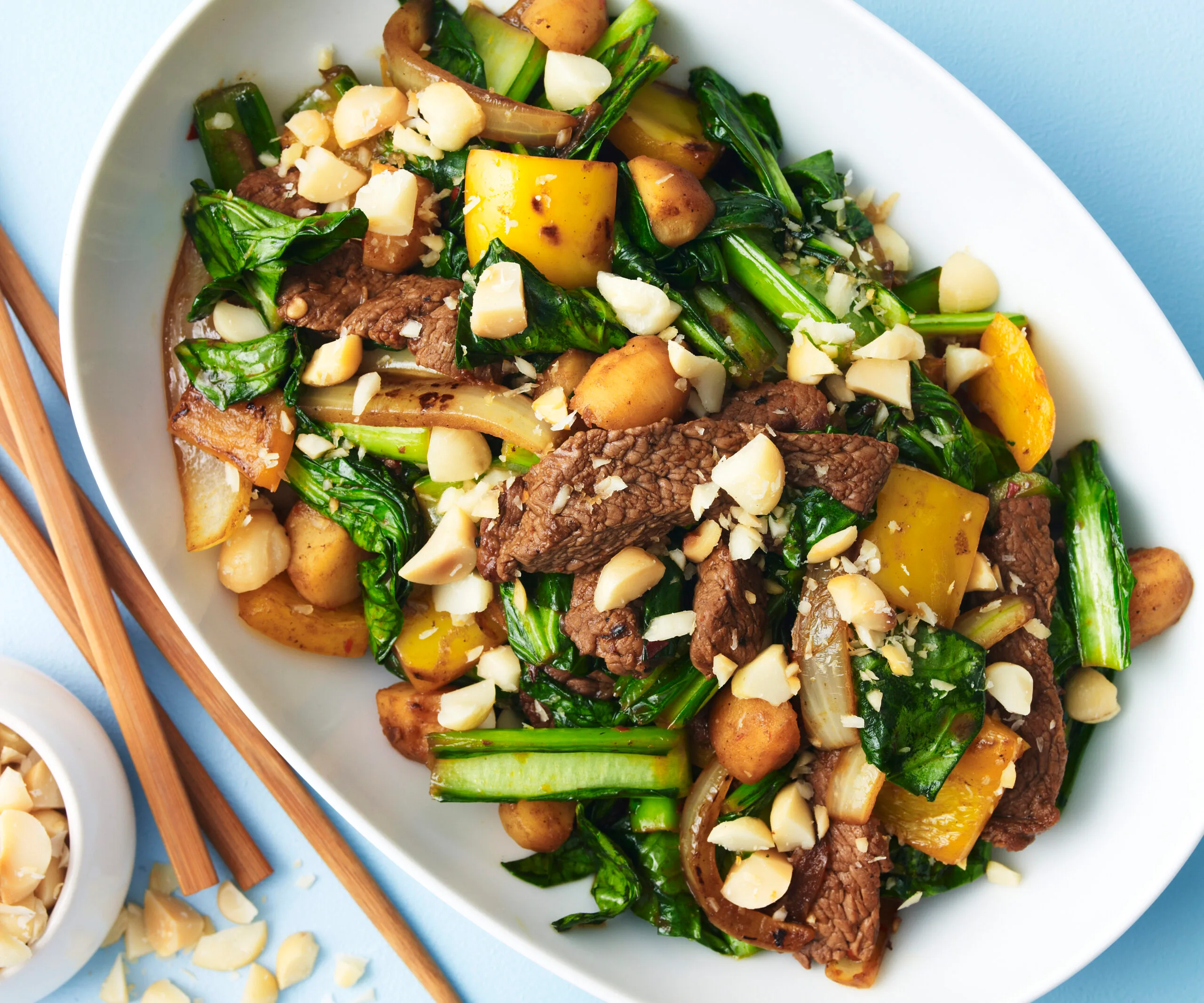 Beef and black bean sauce