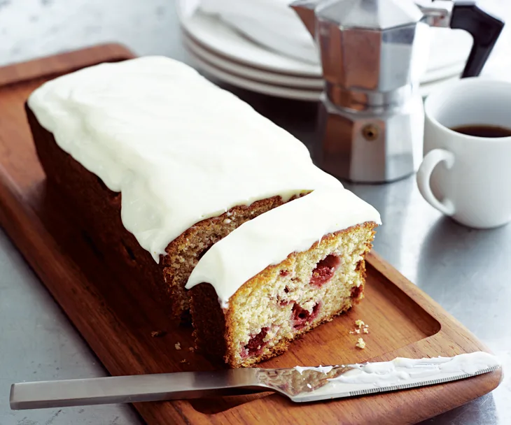 Raspberry Yoghurt Loaf