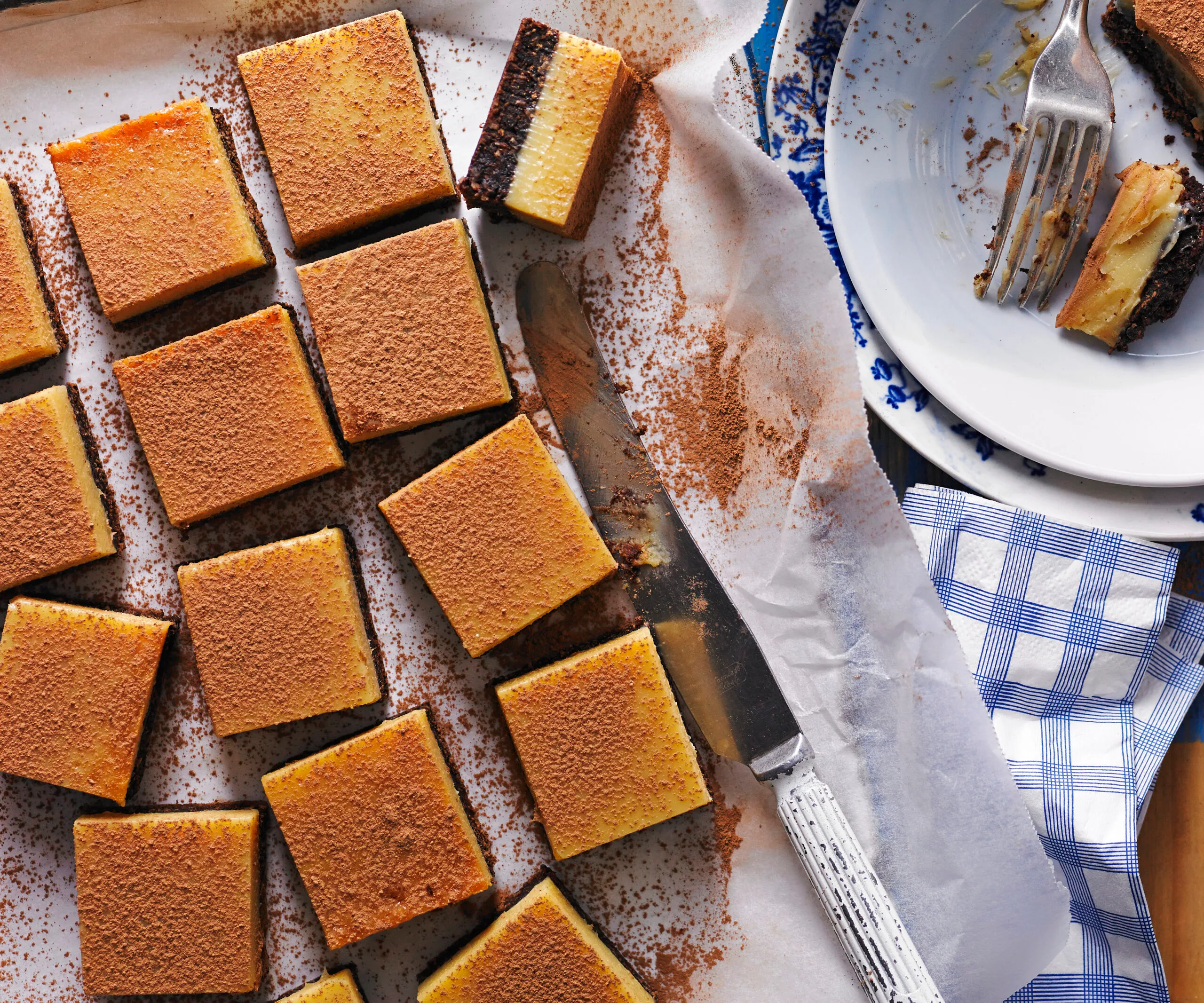 Double caramel slice-image