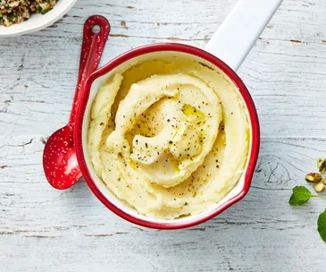 Decadent potato puree