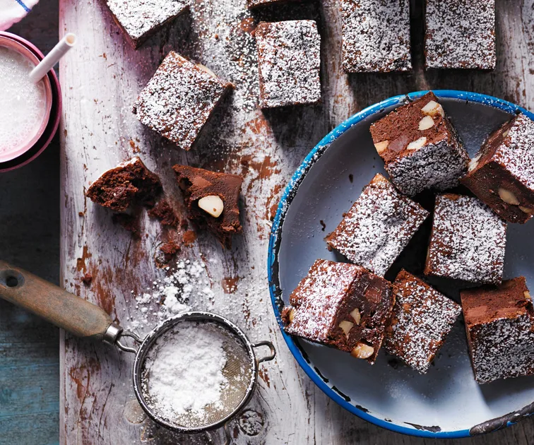 Over-the-Top Chocolate and Macadamia Brownies