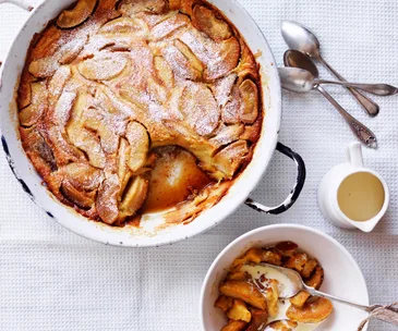 CARAMELISED APPLE CLAFOUTIS