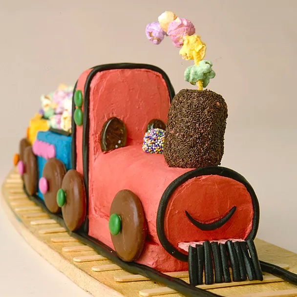 The Australian Women&rsquo;s Weekly train cake