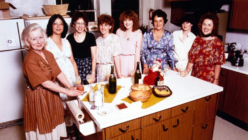 The original Test Kitchen team, featuring Agnes Lee