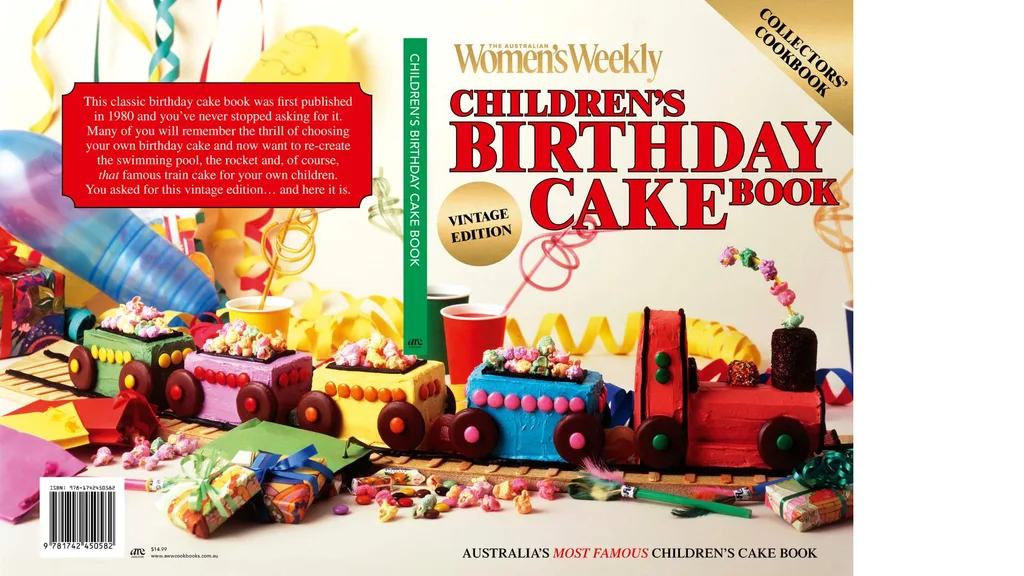 The Australian Women’s Weekly Children’s Birthday Cake Book cover