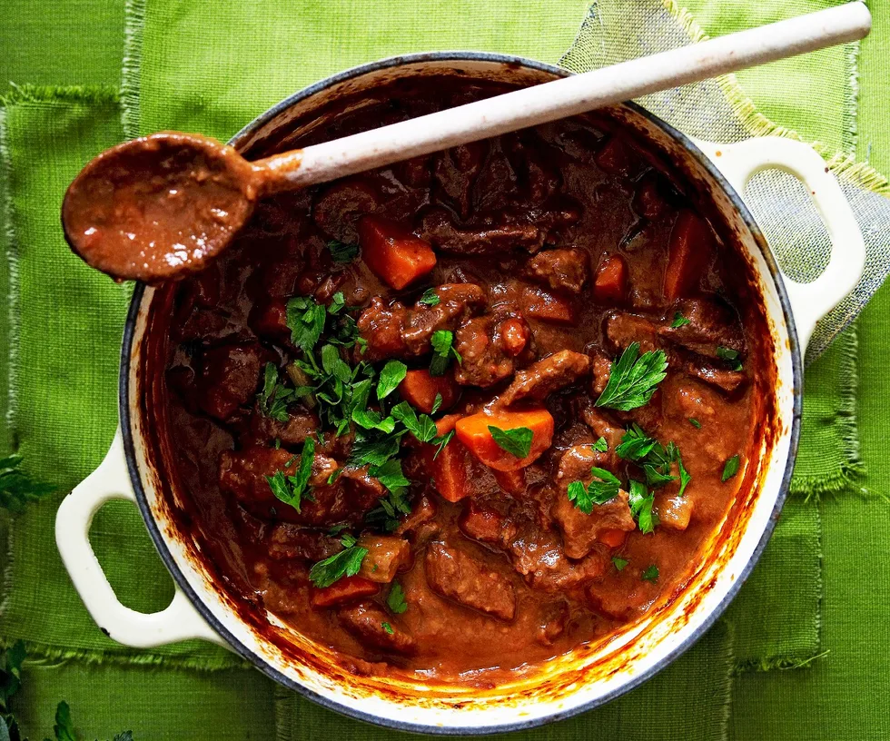 Traditional beef casserole