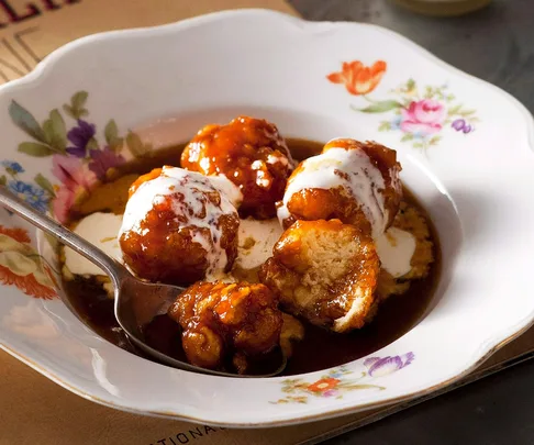 Classic golden syrup dumplings