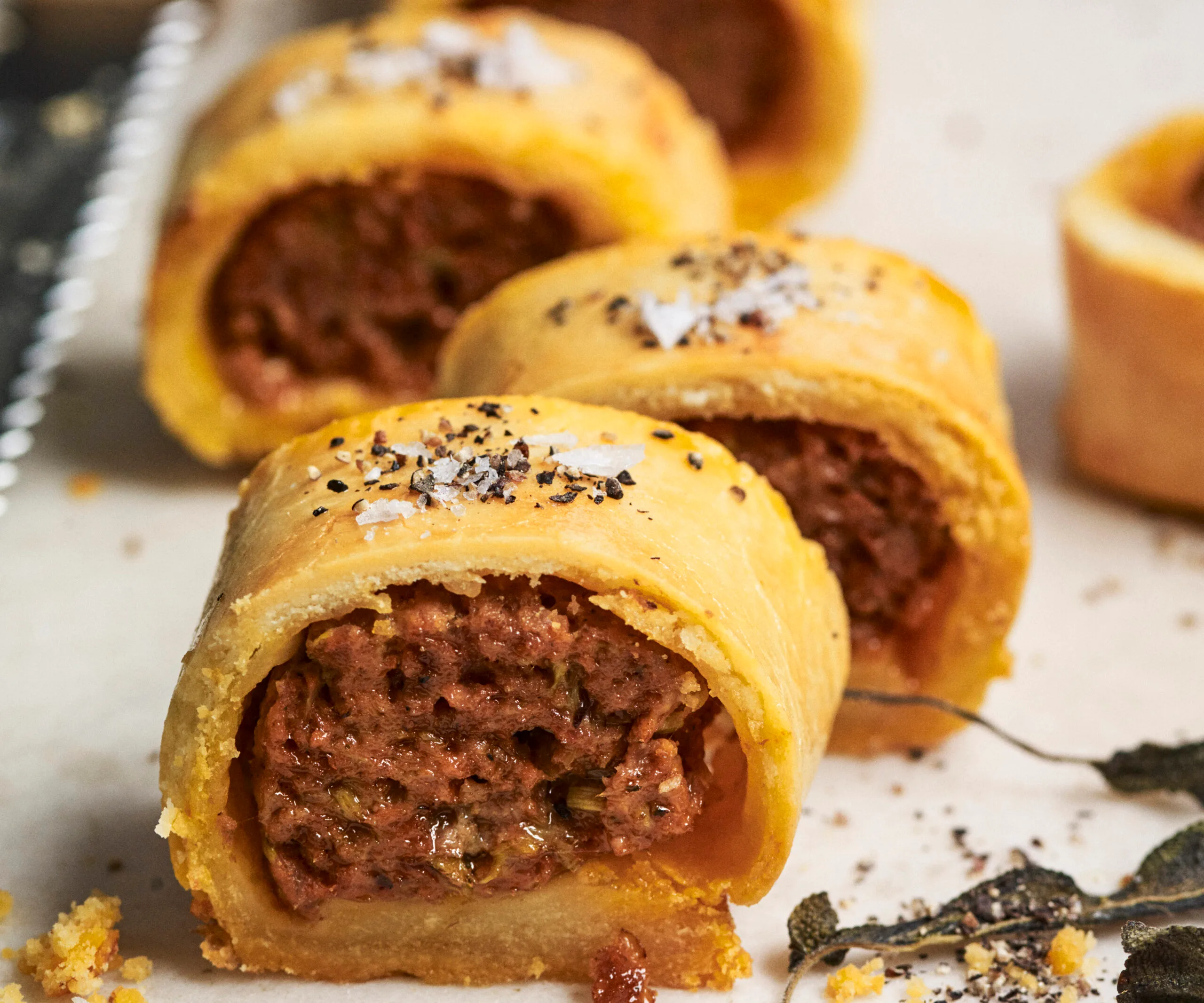 Gluten-free sausage rolls