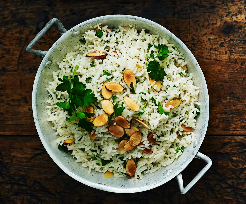 ALMOND PILAF