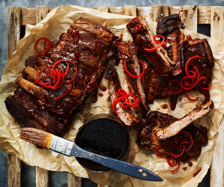 Char siu pork ribs