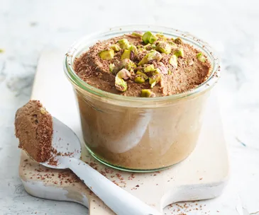 Chocolate avocado pots
