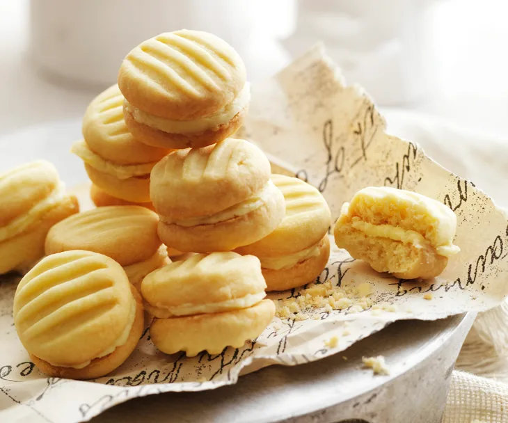 Melting moments biscuits