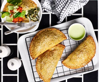 Silverbeet calzones