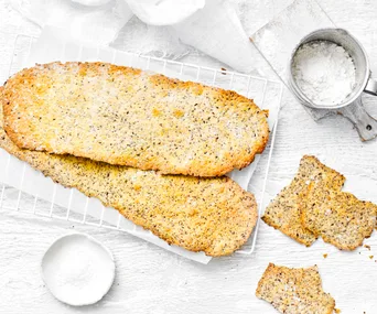 Seeded flatbread with four variations