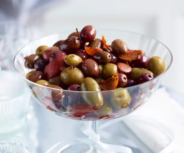 marinated olives